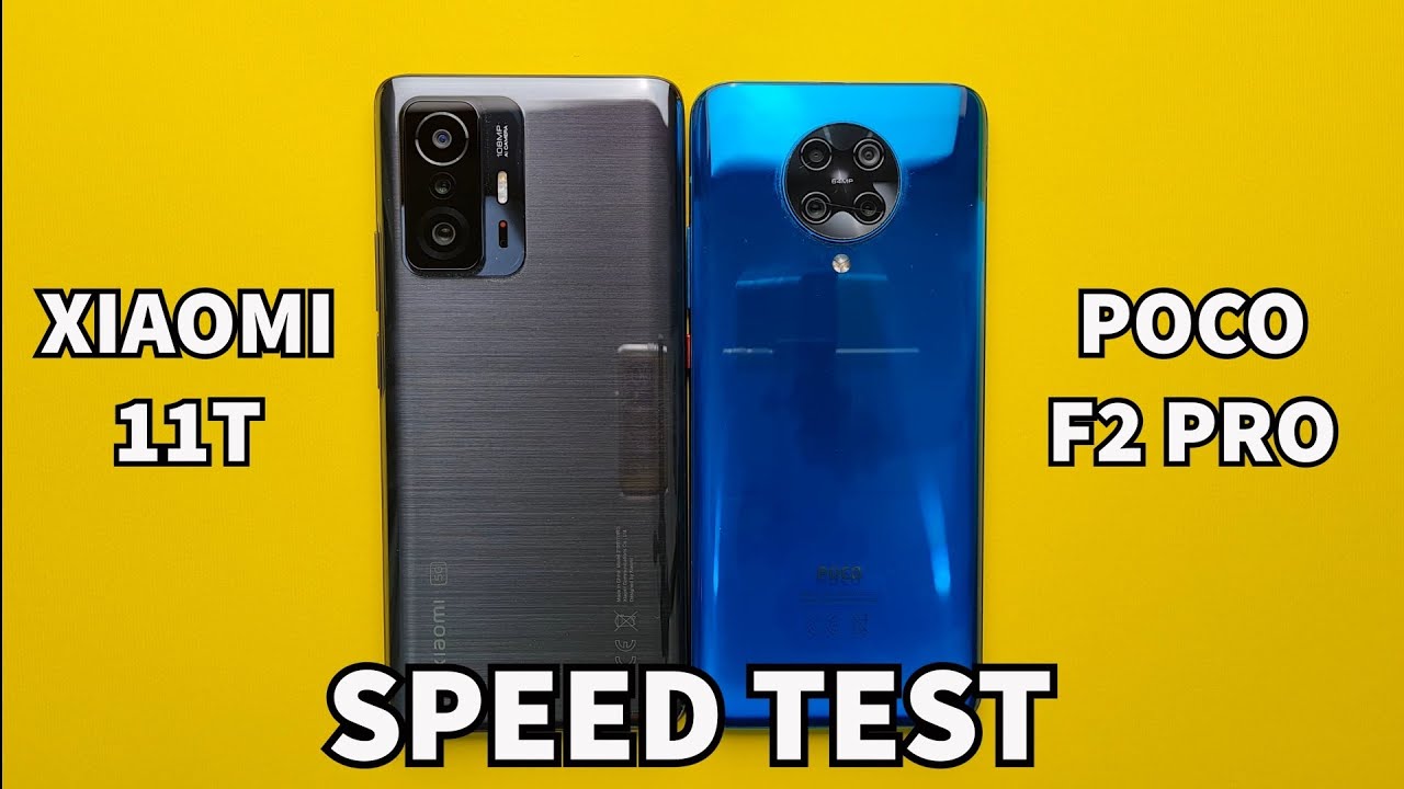 Xiaomi 11T vs Xiaomi Poco F2 Pro Speed Test