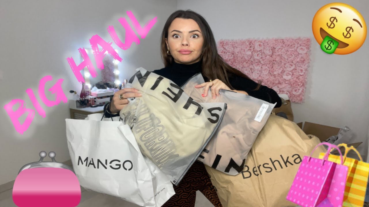 BIG HAUL SHEIN, MANGO, BERSHKA, PRIMARK ...J'ai craqué