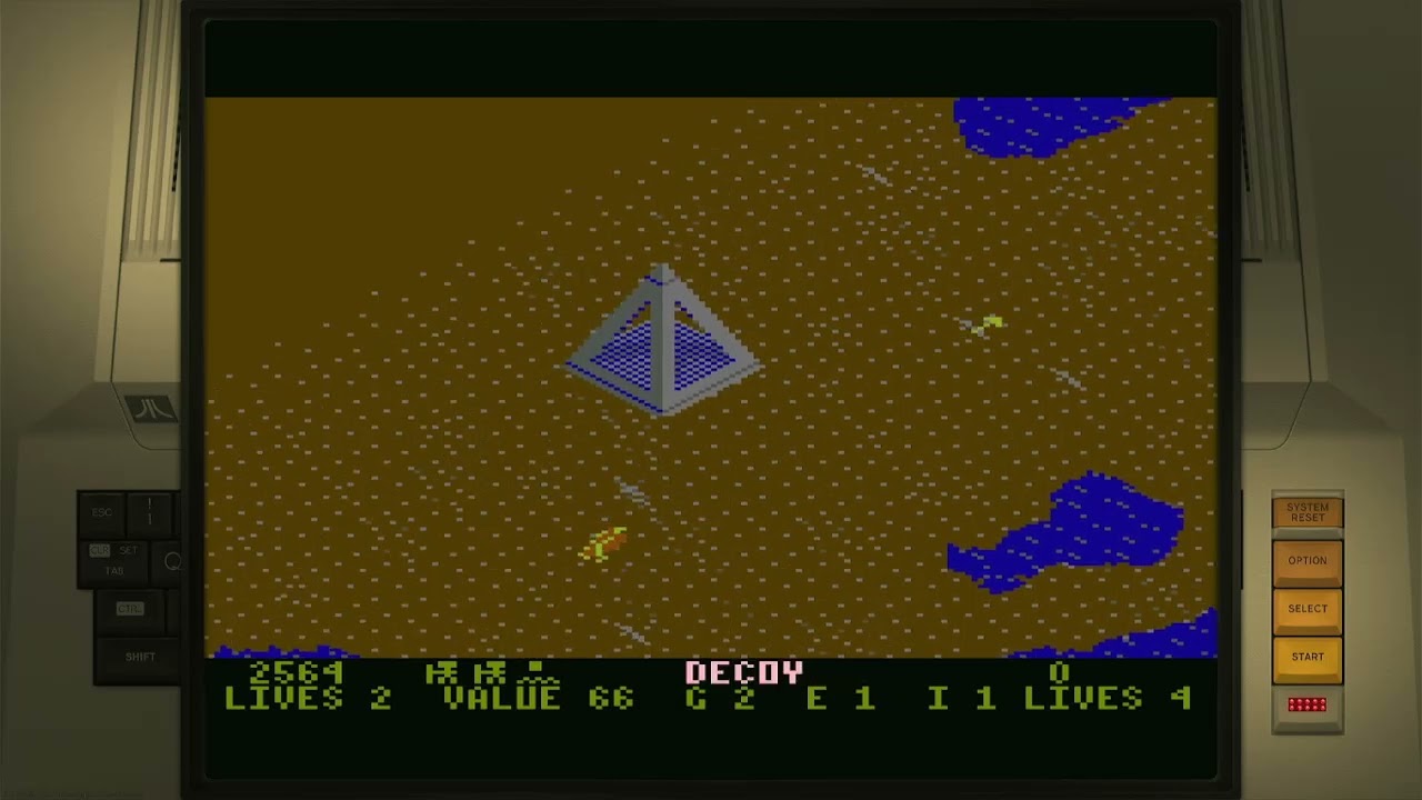 Desert Falcon Expert Atari 8-Bit Emulated
