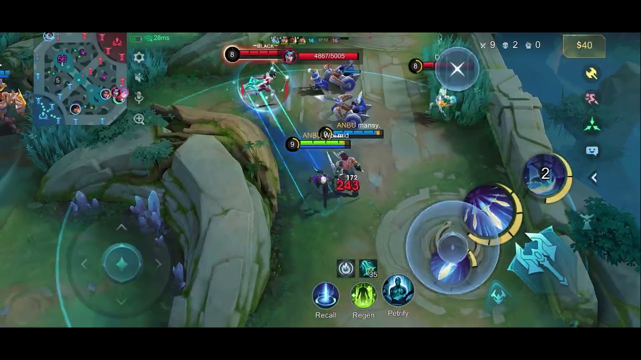 Konsisten day 181 pakai Gusion well played lah di mid game sampe late