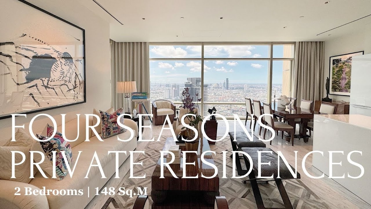 Luxury Riverfront Living | Four Seasons Private Residences Bangkok | 2BR Classic Elegance.