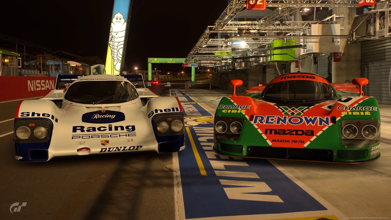 Mazda 787b Vs Porsche 962 C