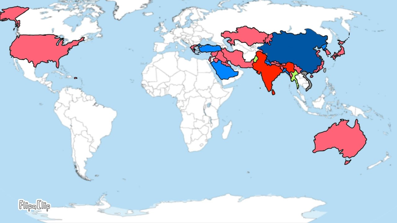 WW3 2061 [Indo-Sino War] 🇮🇳🇷🇺🇨🇳 #india #china #ww3 #empire #alternateuniverse #geography #pakistan