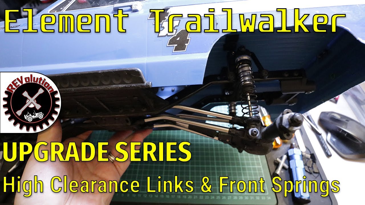 Element Enduro Trailwalker - Upgrade Series - High Clearance Links and Front Associated Red Springs