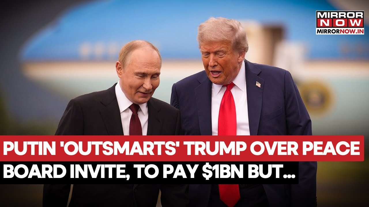 Putin Outsmarts Trump Over Gaza Peace Board Invite, Offers To Pay $1 Billion But There's A Catch