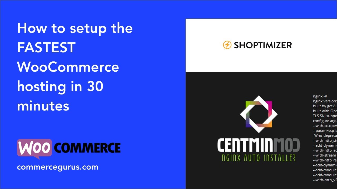 How to setup the FASTEST WooCommerce Hosting in 30 mins on your own server!