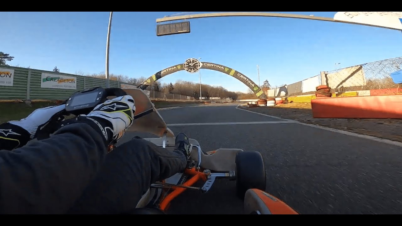 Kartbahn Lyss Winter Training