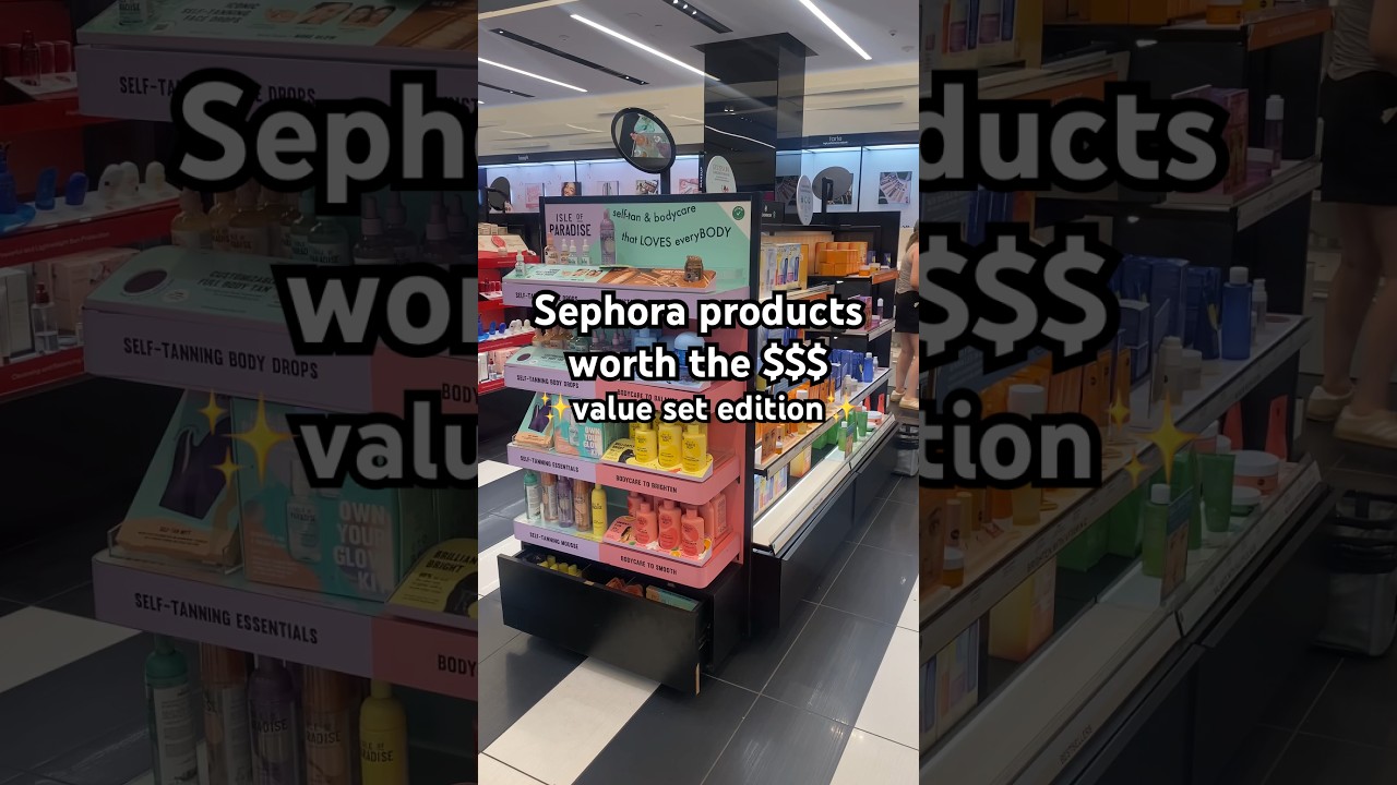 Best value sets at Sephora 