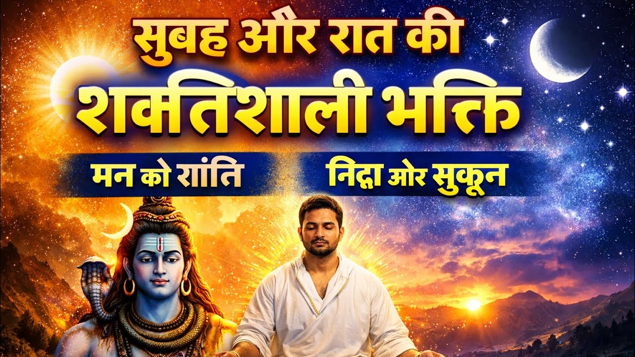 सुबह और सोने से पहले की शक्तिशाली भक्ति | मन को शांति देने वाला ध्यान और मंत्र | Amon Guru Ji