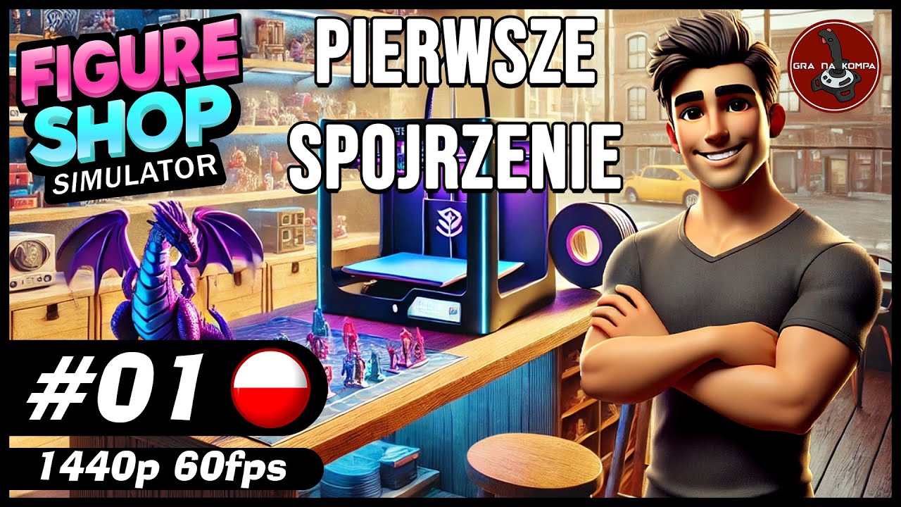 Pierwsze spojrzenie || #1 || Figure Shop Simulator gameplay PL