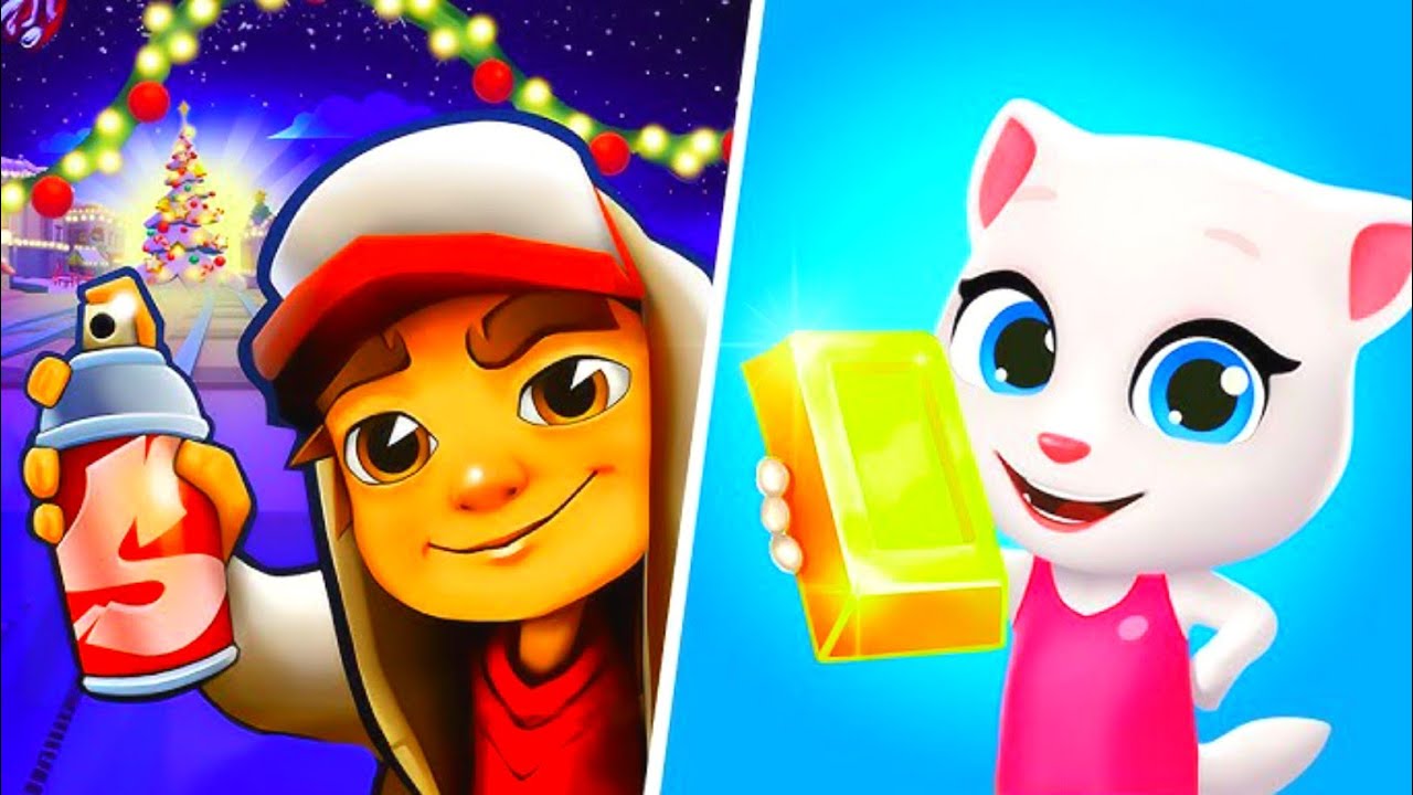 Subway Surfers vs Talking Tom Gold Run | Best Endless Runner Battle