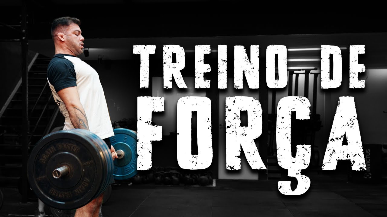 TREINO DE FORÇA - TESTE MAXIMO SUPINO E DEADLIFT