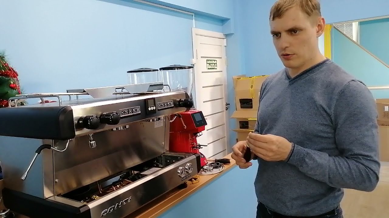 Замена уплотнительных колец в группе Conti cc-100, Обслуживание кофемашины Conti cc-100 cc-101 cc102