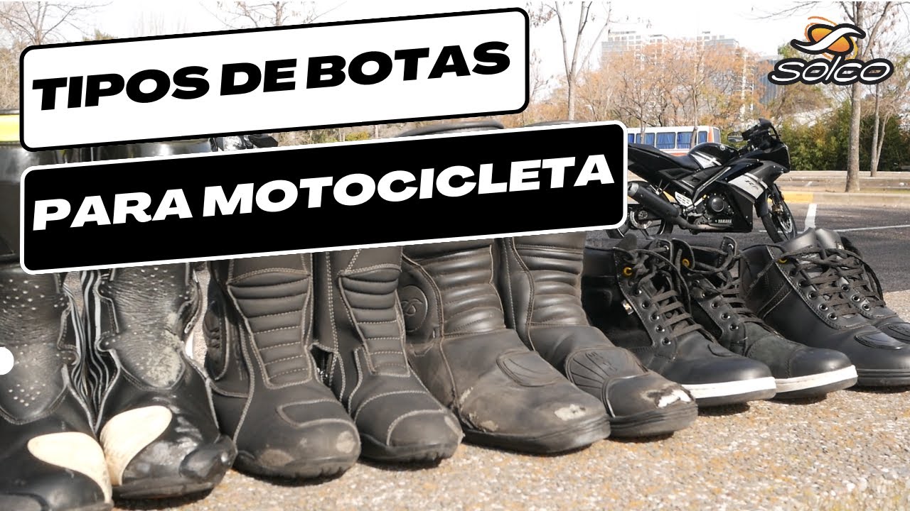 COMO elegir la BOTA adecuada para MOTOCICLETA