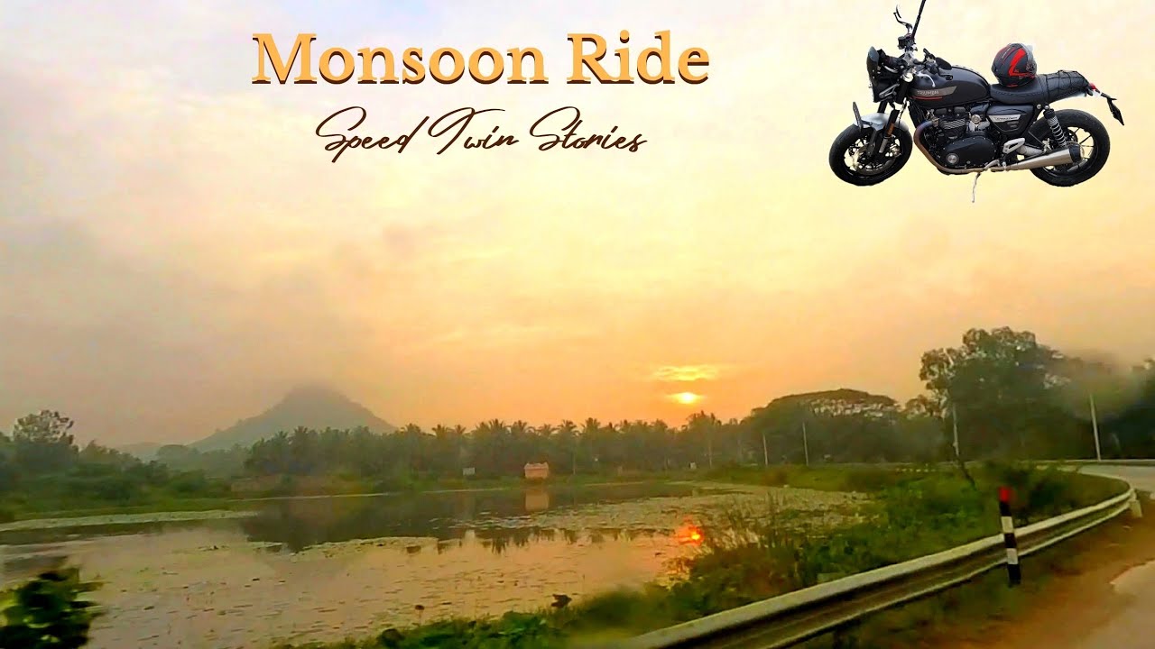 Early Morning 🌄 Monsoon 🌧️ RIDE 🏍️ | Speed Twin Stories #travel #triumph #insta360 #roadtrip