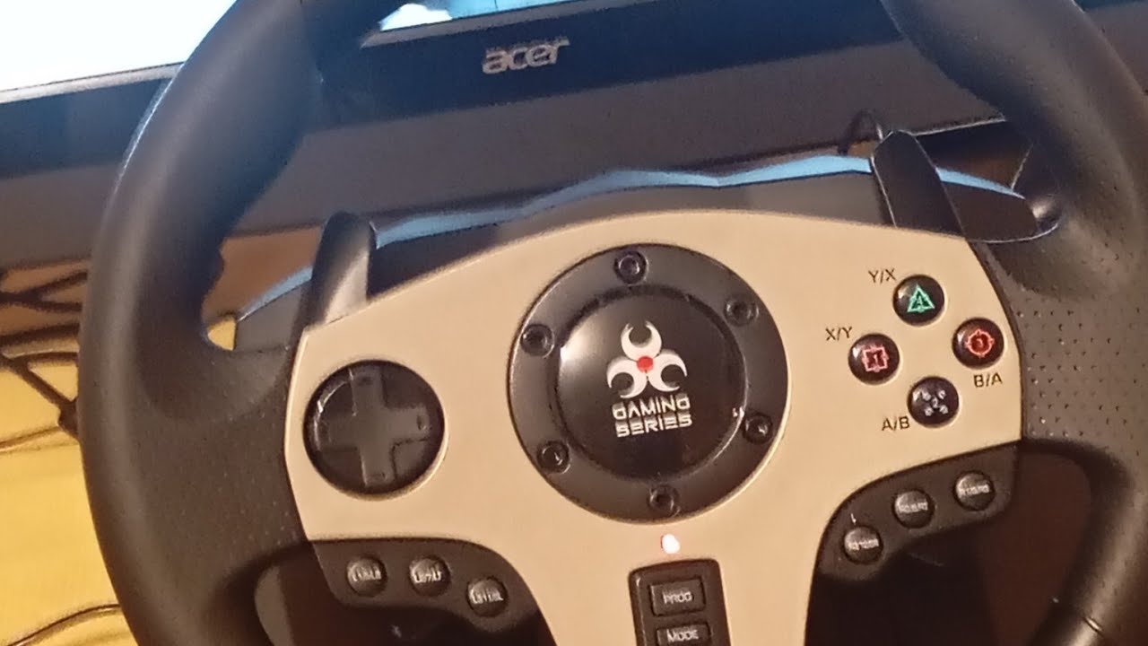 prezentarea volanului meu de gamingMYRIA MG741