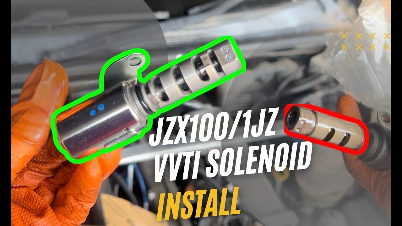 How to Replace the VVTI Solenoid on a JZX100/1JZ Engine