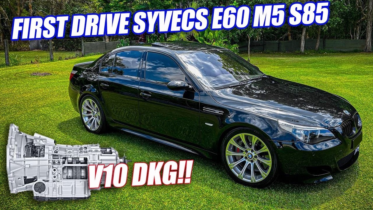 BMW E60 M5 CSL DCT Syvecs: ПЕРВЫЙ ТЕСТ-ДРАЙВ!: EP6 #s85DCT #DKGV10