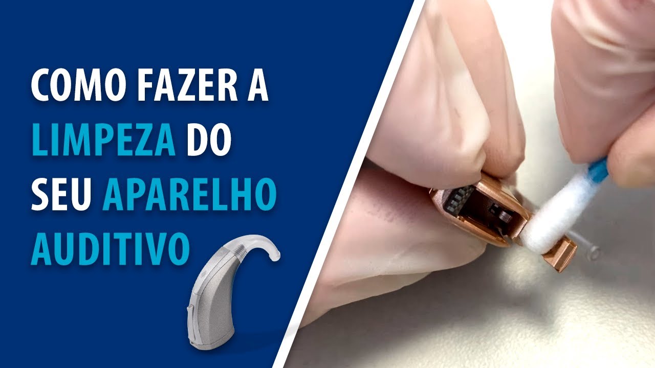 Como fazer a limpeza do seu aparelho auditivo retroauricular BTE | Grupo Microsom