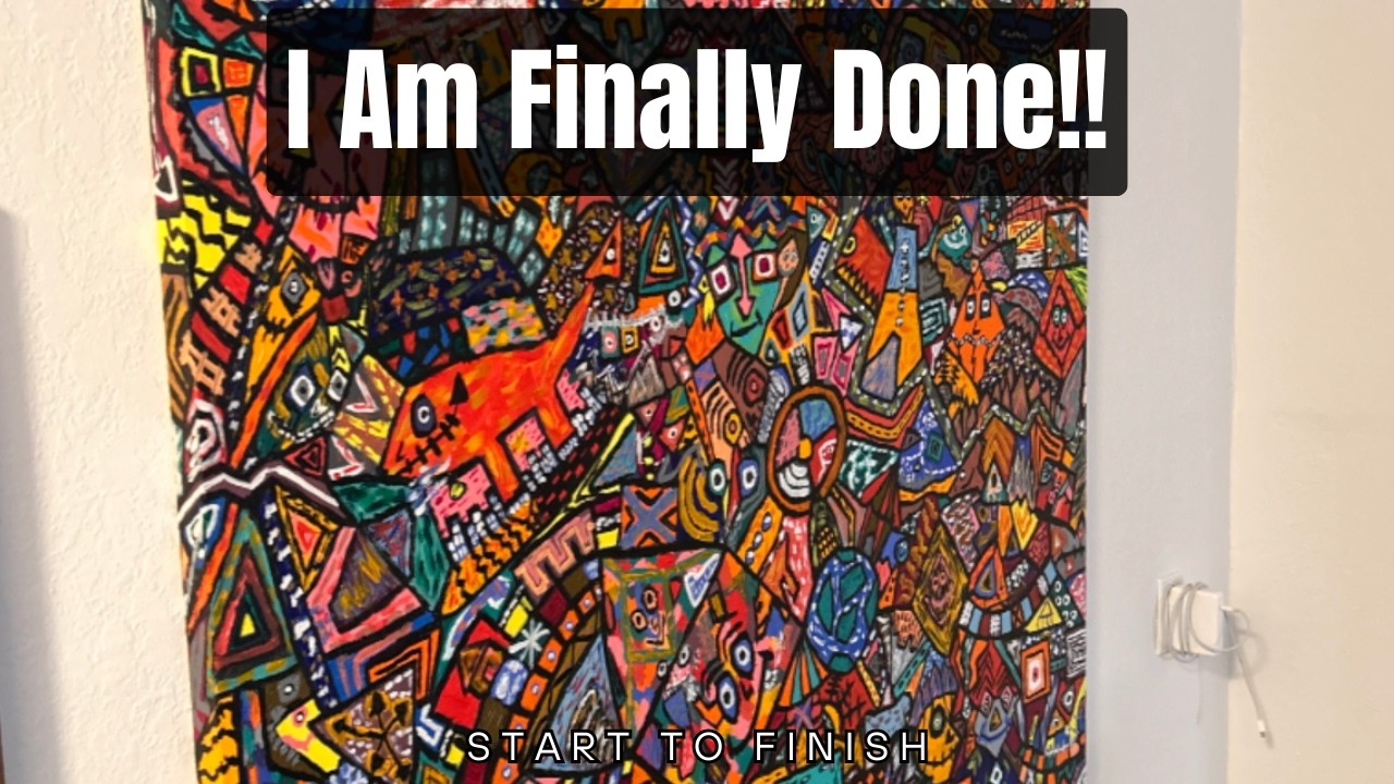 The Final Part Of My Massive Oil Painting | Part 16 Complete