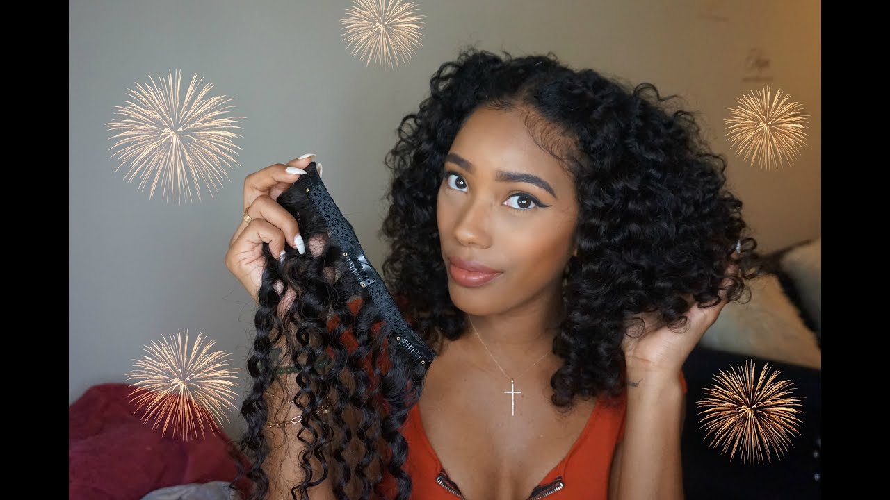 Blending Curly Clip-ins with Natural Hair: The Twistout Way
