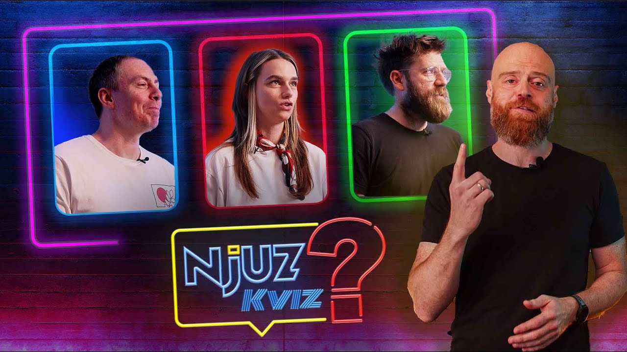 Prvo, premijerno izdanje Njuz Kviza : Njuz Kviz EP01