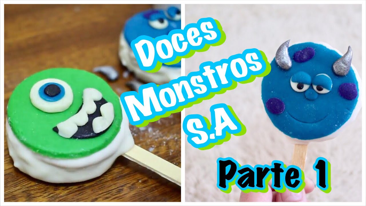 DOCES MONSTROS S.A - PARTE 1 - MASSA DE LEITE EM PÓ E PIRULITO DE BOLACHA