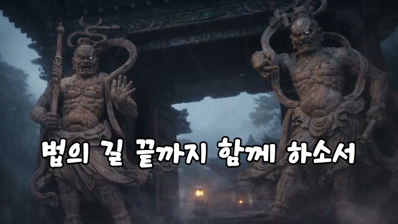 연꽂의 소리 🪷금강역사님🌸사찰 문을 지키는 원력의 노래