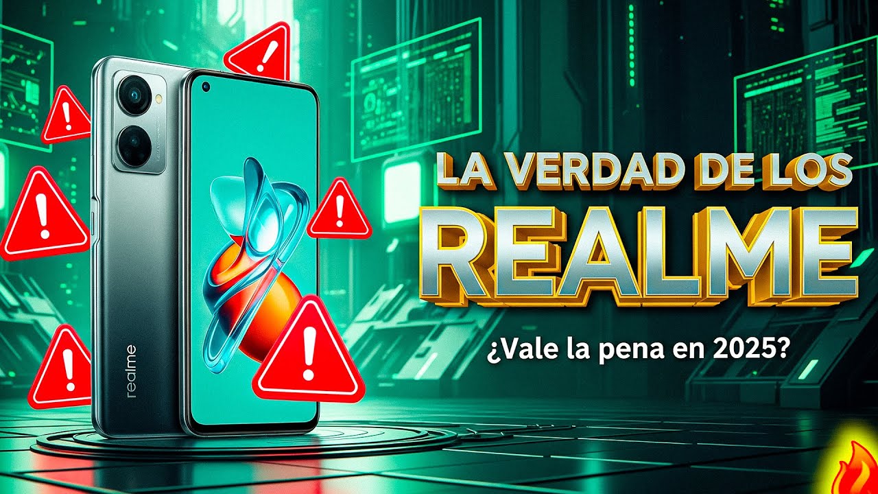 Vale la pena COMPRAR un CELULAR Realme en 2025 🤔 Lo que NADIE te dice 📲