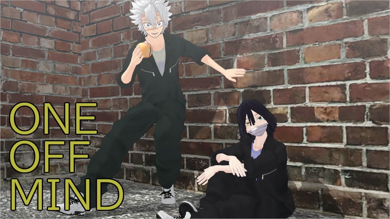 【鬼滅のMMD】ONE OFF MIND【伊黒小芭内・不死川実弥】