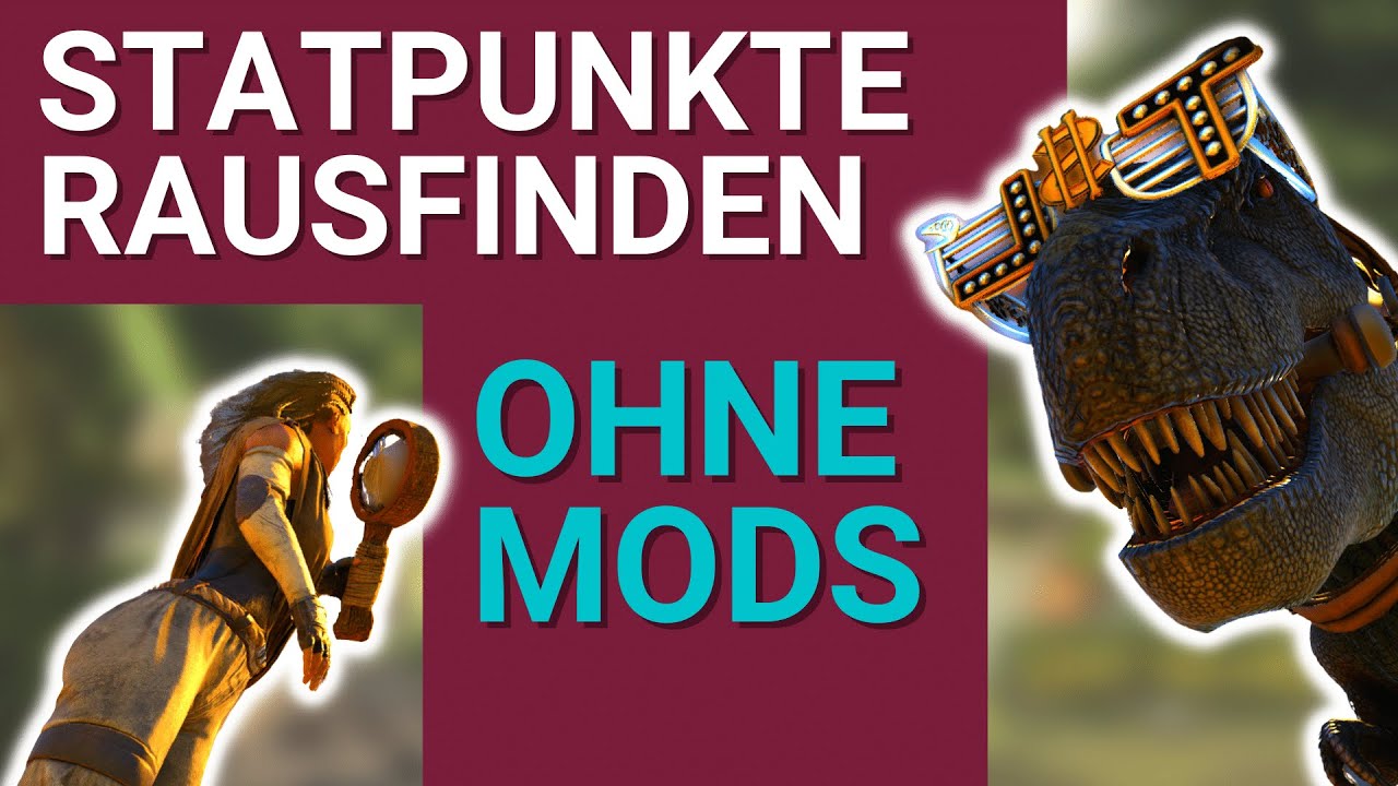 STATPUNKTE OHNE MODS rausfinden | ARK Survival Evolved