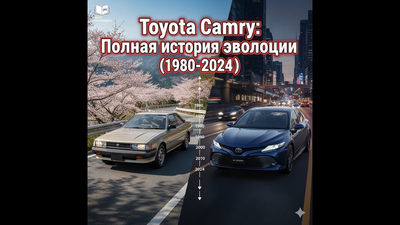 «Toyota Camry Evolution (1980-2024)»