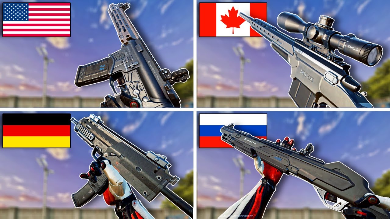 BloodStrike - All Weapons Real Names, Manufacturers, Animations & More