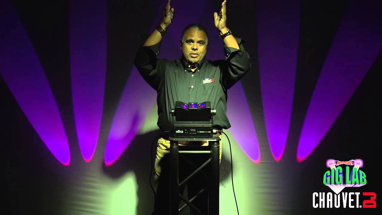 CHAUVET DJ Gig Lab: Less is More with SlimBEAM Quad IRC