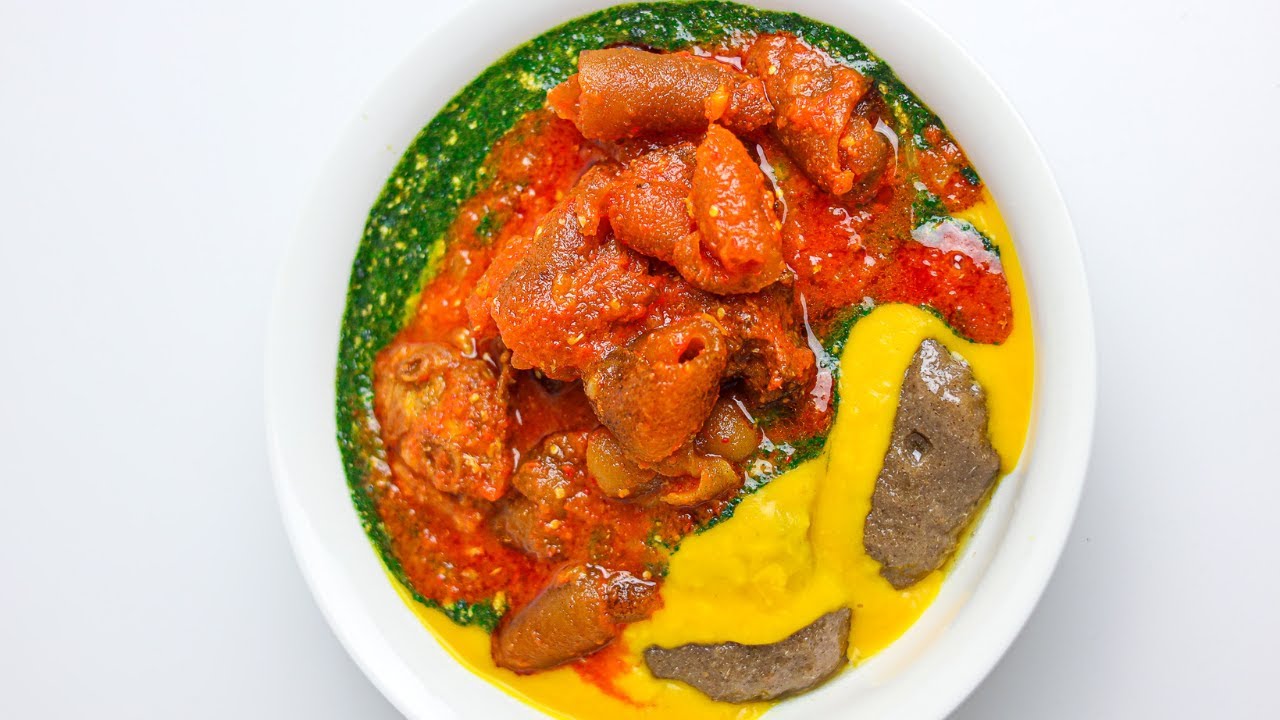 HOW TO COOK EWEDU ELEGUSI - ABULA  - SISI YEMMIE