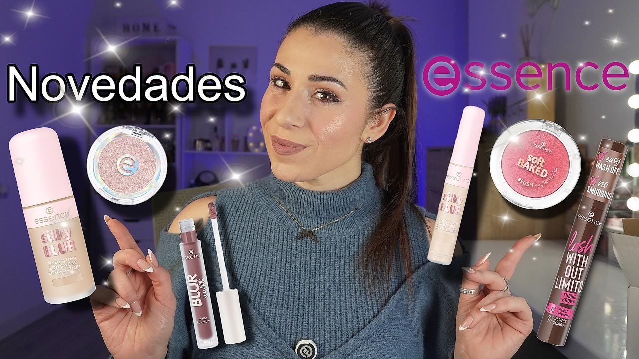 NOVEDADES ESSENCE 🌸Primavera 2026 - Primeras Impresiones 💋Gama BLUR 🎀