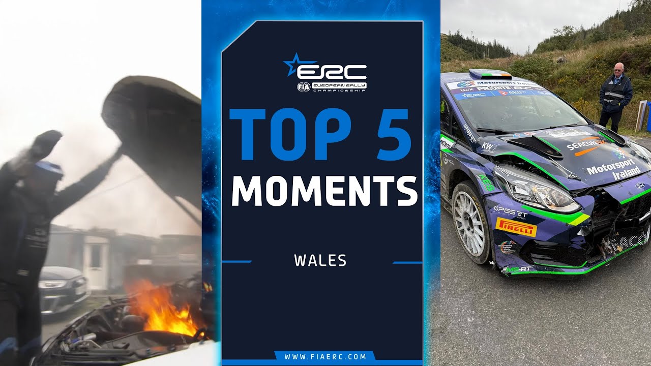 Top 5 Moments | ERC JDS Machinery Rali Ceredigion 2025