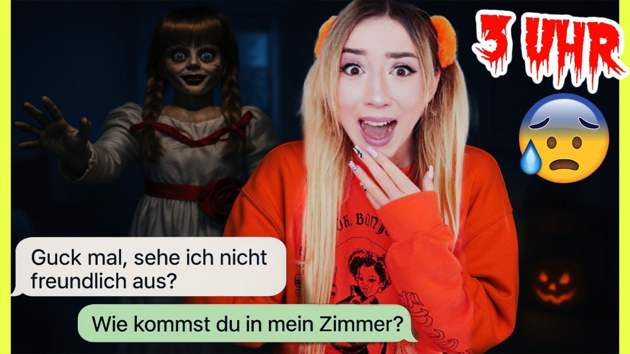 ANNABELLE PUPPE will mich VERFLUCHEN um 3 Uhr nachts (LESE immer deine WHATSAPP BENACHRICHTIGUNGEN)