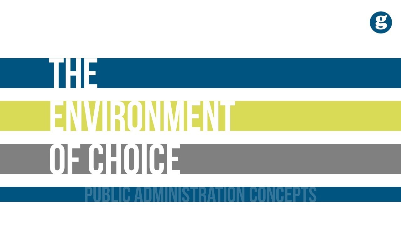 Decisions and the Environment of Choice