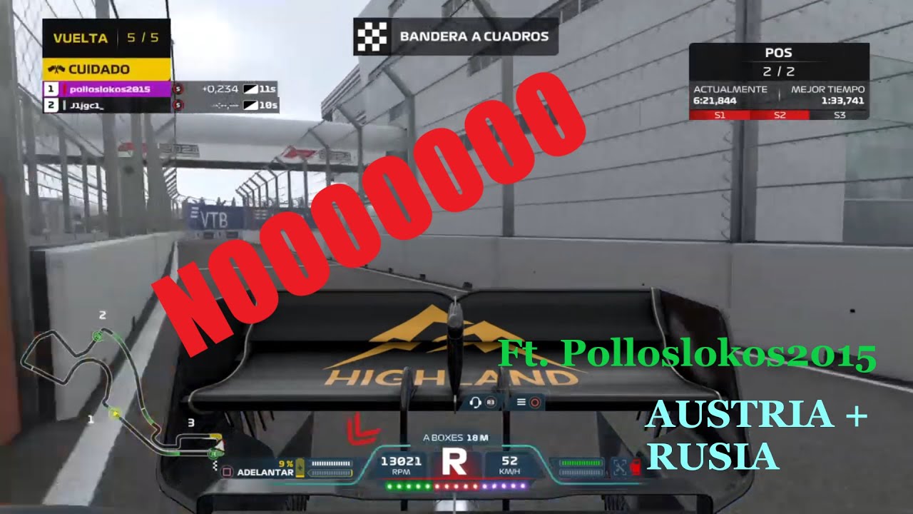 F1 2021 | Liada en el Pit Lane | 1 vs 1 Ft. Polloslokos2015