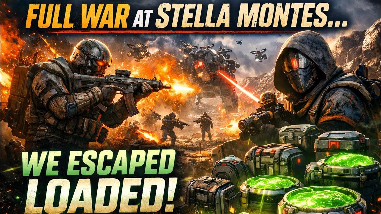 Stella Montis Was PURE CHAOS | Arc Raiders Full Battle & Big Loot