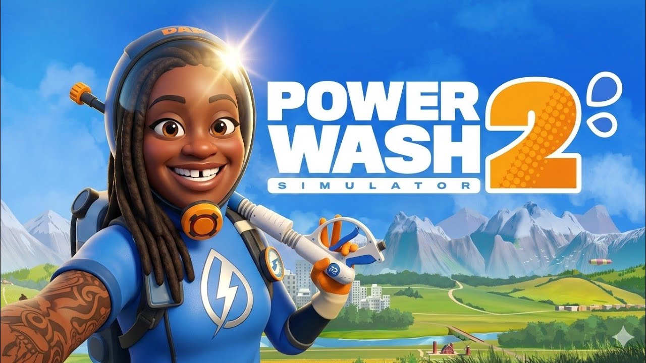  Stream crashed.🫠 Let's try this again. Powerwash Simulator 2