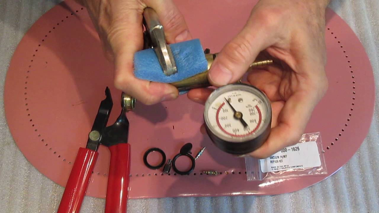Actron CP7830 Hand Vacuum Pump Rebuild