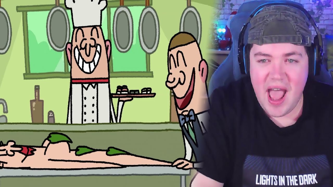 Dark Cartoon Compilation 12 - Funny Cartoon Series | REAKTION