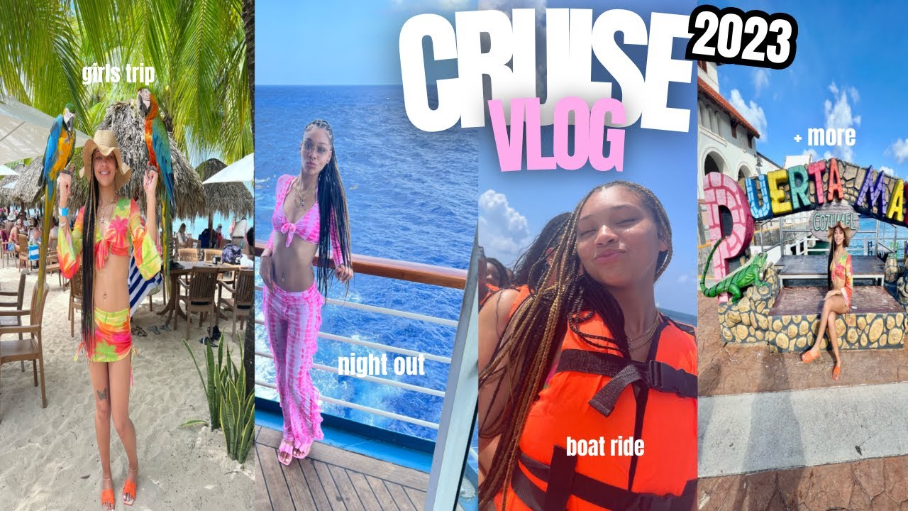 VLOG | Went on my first cruise!! + girls trip | IT WAS CRAZY👀 | Carnival Cruise 2023