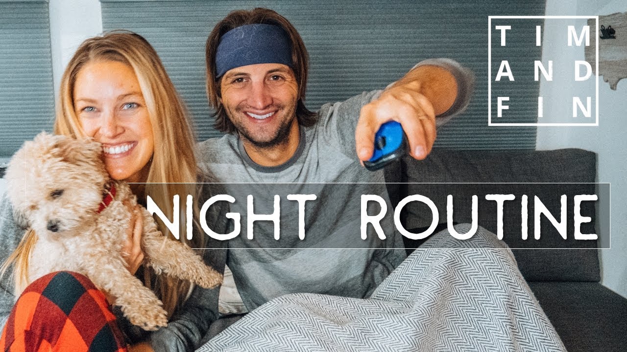 RV Night Routine - Tim and Fin