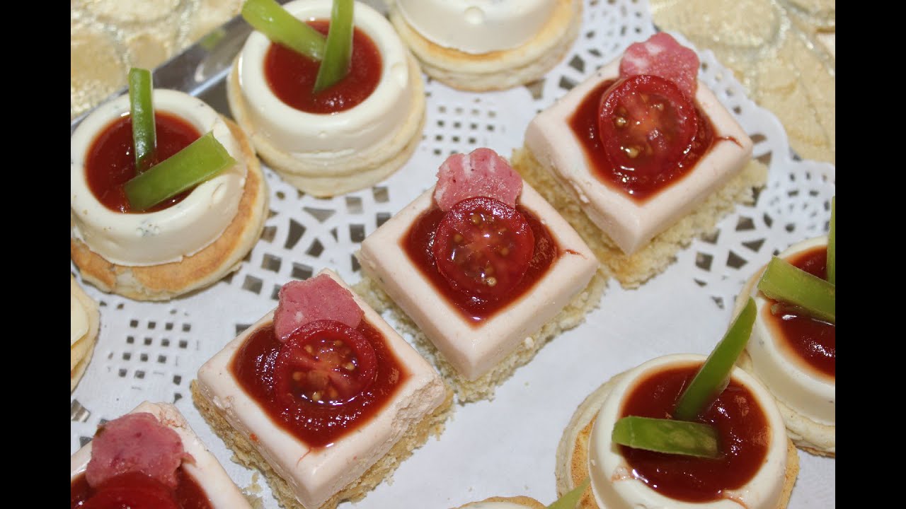 Canapés au fromage --- مملحات برستيج بالجبن