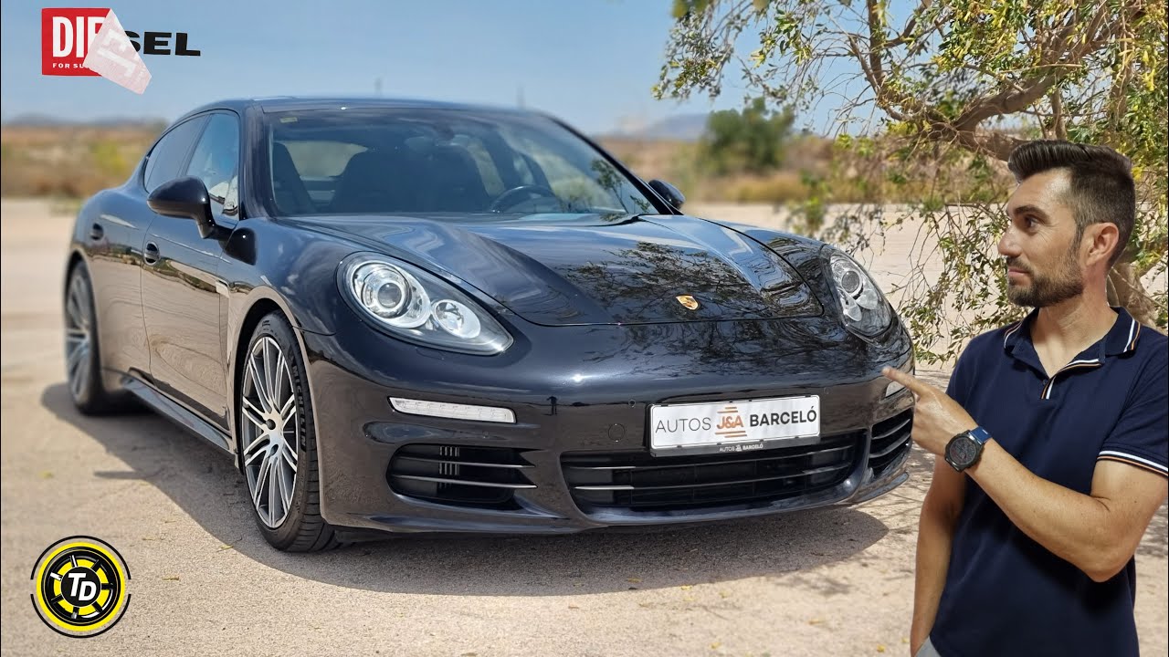 Porsche PANAMERA diesel 300 cv/ La gran BERLINA DEPORTIVA y ASEQUIBLE de PORSCHE/ TOP DRIVERS