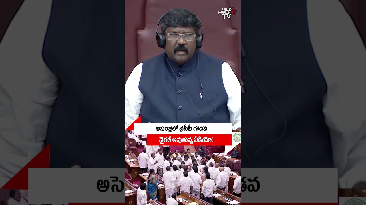 #shorts | అసెంబ్లీలో వైసీపీ గొడవ | BIG Fight in AP Assembly | #ycp #tdp #viralvideo #cmchandrababu