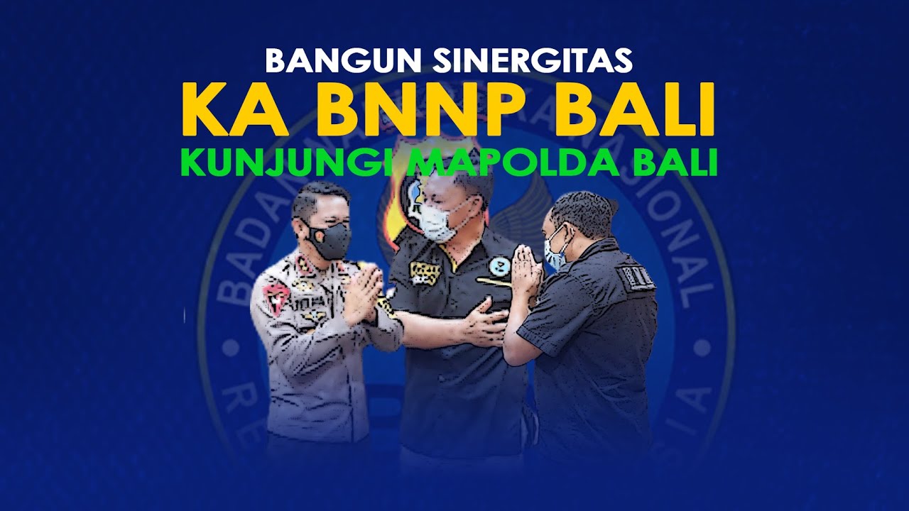 Bangun Sinergitas Kepala BNNP Bali kunjungi Mapolda Bali